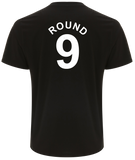 O'Shea's Gym 'Round 9' Gloves Crew T-shirt - Black