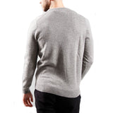 Lyle & Scott Men's Lambswool Crew Neck Jumper - Mid Grey