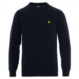 Lyle & Scott Men's Lambswool Crew Neck Jumper - Navy