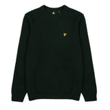 Lyle & Scott Men's Lambswool Crew Neck Jumper - Jade Green