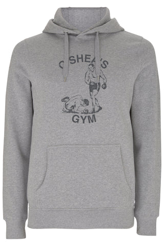 O'Shea's Gym 'Round 9' Boxers Hoodie - Grey