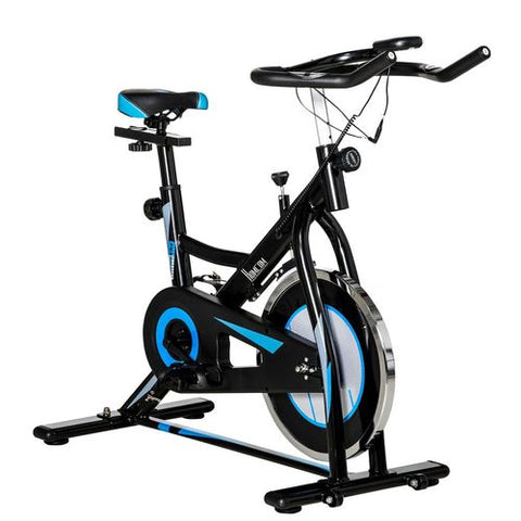 HOMCOM 8kg Flywheel Stationary Indoor Exercise Bike