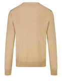 Ralph Lauren Men's 'POLO' Slim Fit Crewneck Jumper - Camel