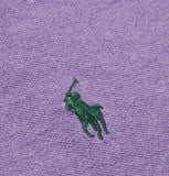 Ralph Lauren Men's Short Sleeved 'POLO' Shirt - Purple