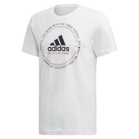 adidas Men's Must Have Emblem T-Shirt - White