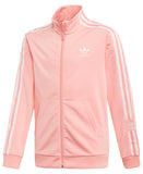 adidas 'Originals' Lock Up Kid's Track Top - Pink/White