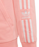 adidas 'Originals' Lock Up Kid's Track Top - Pink/White