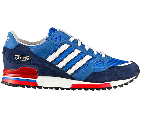 adidas Originals ZX 750 Men's Trainers - Bluebird/White – AL Brands