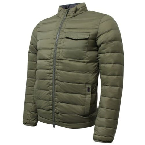 Hackett London HKT Lightweight Down Jacket - Khaki Green