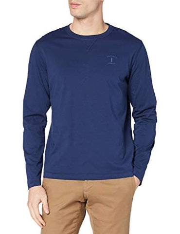 Hackett London Mr Classic Long Sleeve Tee - Navy