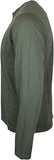 Hackett London Mr Classic Long Sleeve Tee - Olive Green