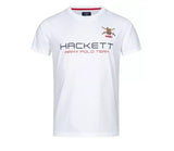 Hackett London Army Polo Logo Tee - White
