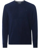 Hackett London Crew Neck wool Jumper - Navy Blue