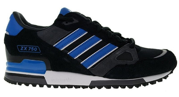 adidas Originals ZX 750 Men's Trainers - Black/Blue