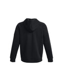 Under Armour Rival Fleece Full Zip Hoodie - Black/White