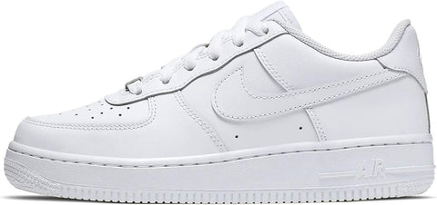 Nike Air Force 1 GS Trainers - White - UK 4-6
