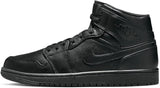 Nike Air Jordan 1 Mid Trainers - Black