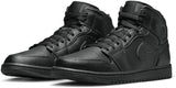 Nike Air Jordan 1 Mid Trainers - Black