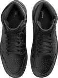 Nike Air Jordan 1 Mid Trainers - Black