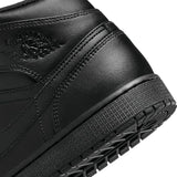 Nike Air Jordan 1 Mid Trainers - Black