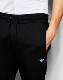 adidas 'Originals' Trefoil Joggers - Black