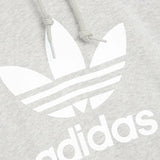 adidas 'Originals' Trefoil Hoodie - Grey/White