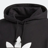 adidas 'Originals' Trefoil Hoodie - Black/White