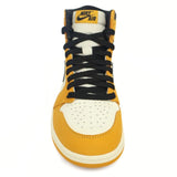 Nike Air Jordan 1 Retro High OG Trainers - Yellow Ochre/Black-Sail