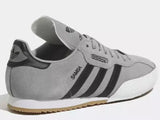 adidas Originals Samba Super Suede Trainers - Grey/Black -