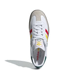 adidas Originals Samba OG Trainers - White/Green/Yellow/Red - UK 3 - 7