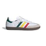 adidas Originals Samba OG Trainers - White/Green/Yellow/Red - UK 3 - 7