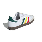 adidas Originals Samba OG Trainers - White/Green/Yellow/Red - UK 3 - 7