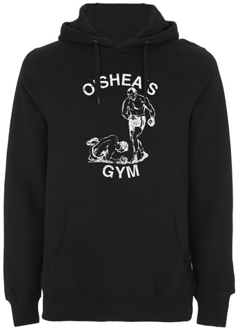O'Shea's Gym 'Round 9' Boxers Hoodie - Black