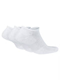 Nike Cushion Lightweight No-Show Socks - White