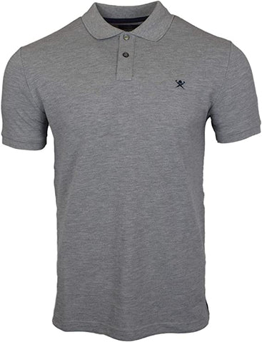 Hackett London Core Logo Polo Shirt - Grey