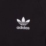 adidas 'Originals' 3-Stripes T-Shirt - Black