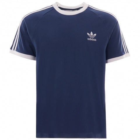 adidas 'Originals' 3-Stripes T-Shirt - Navy