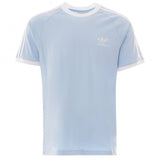 adidas 'Originals' 3-Stripes T-Shirt - Sky Blue