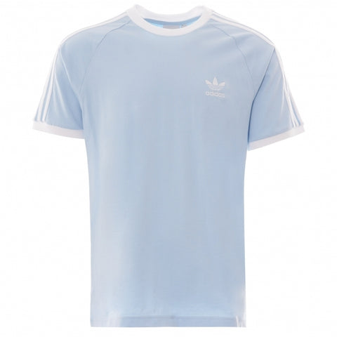 adidas 'Originals' 3-Stripes T-Shirt - Sky Blue