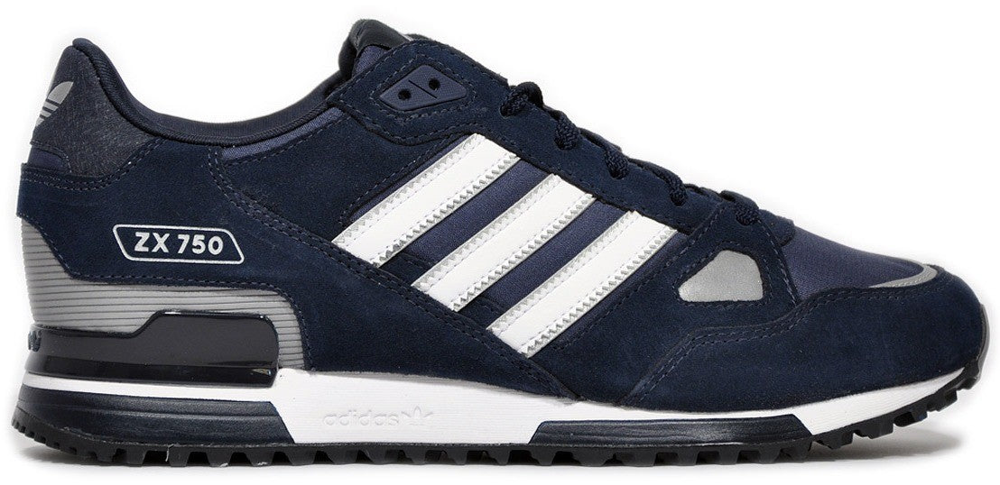 adidas Originals ZX 750 Men's Trainers - Navy/White – AL Brands