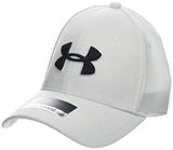 UNDER ARMOUR MENS BLITZING II STRETCH CAP - White